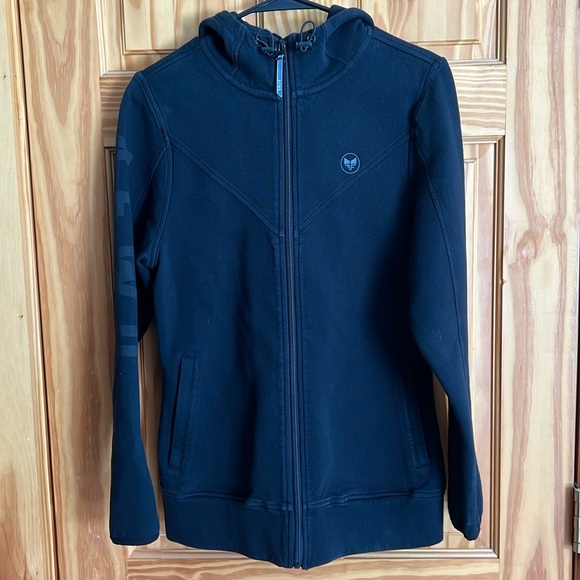 Women’s Alpha Forward full zip sweatshirt/jacket, Medium, Black - Picture 1 of 4